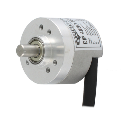 Инкрементальный программируемый энкодер INNOCONT EIP 40BO 8630V3000-T2 D=40мм, выступающий вал 8мм, 5…30VDC, выход TTL/HTL с инверсией, IP 65