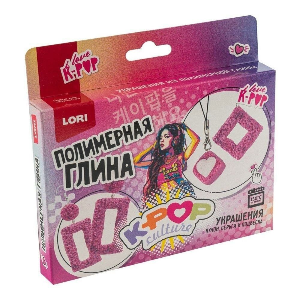 Полимерная глина Украшения K-POP "Яркий образ" (Lori)