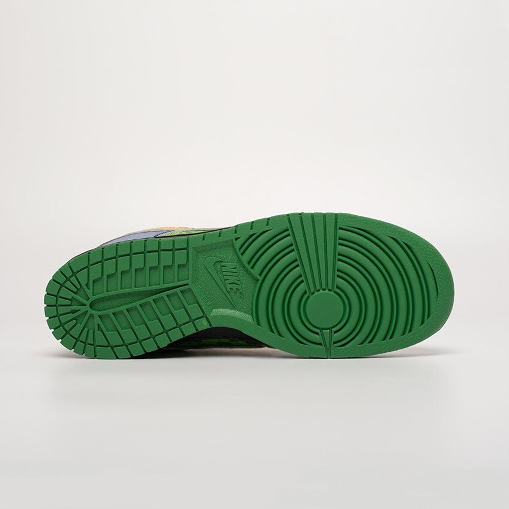 кроссовки Nike Dunk Low Green / Multi-color