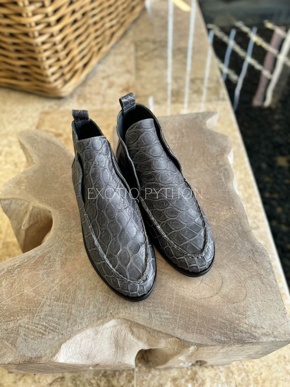 Лоферы Loro Piana из кожи крокодила SH-192