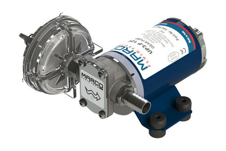 Помпа водоподающая шестеренчатая Marco UP3-P, 12 В, 15 л/мин, 29 PSI (2 бар)
