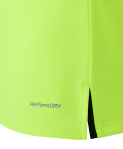 Футболка судейская с длинным рукавом DIVISION PerFormDRY Referee LS Tee, желтый неон