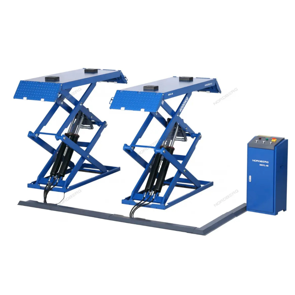 Подъемник ножничный низкопрофильный 4 т, 380 В NORDBERG N631L-4B_380