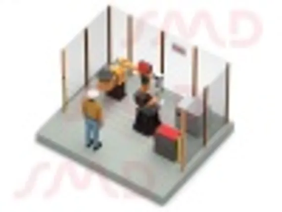 Роботизированный сварочный комплекс GSX с двухосевым позиционером Robaxis