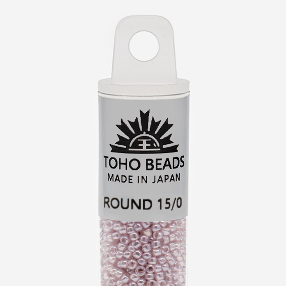 Японский бисер TOHO Round 15/0 (№151), жемчужный глянцевый