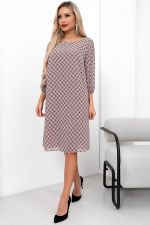 Платье Энджи (пудровый) Р11-2015/4 Nikol (Акция)