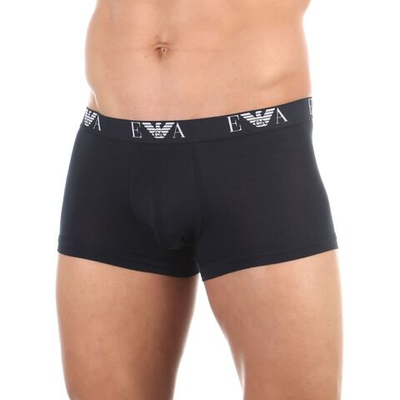 Набор из 2 темно-синих трусов-боксеров Emporio Armani (Размер: M) (Цвет: темно-синий)