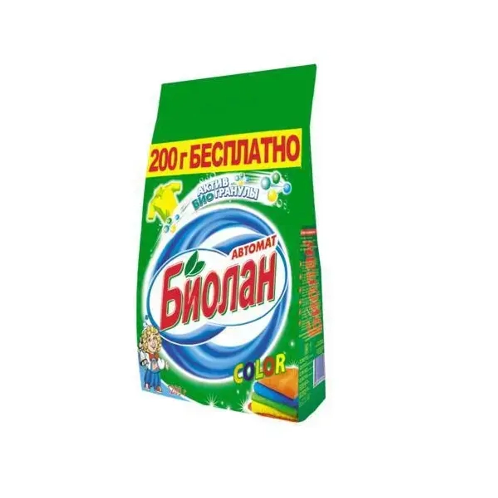 Порошок стиральный БИОЛАН Автомат Color 1,5 кг м/у