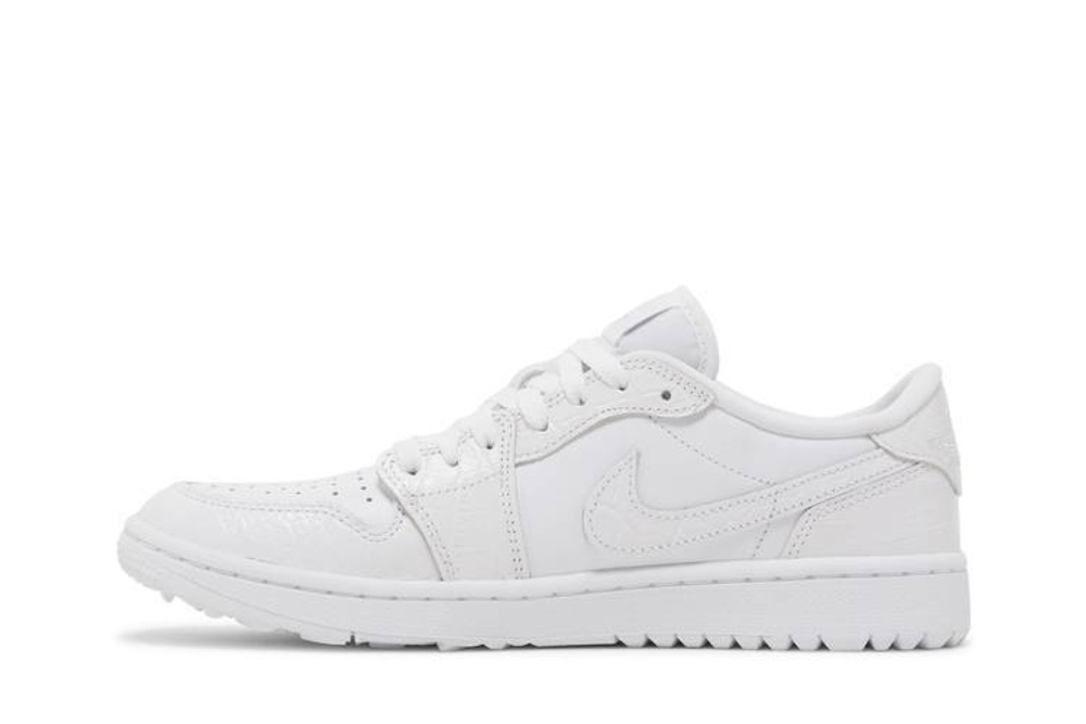 Кроссовки Jordan Air Jordan 1 Low Og Golf "White Croc"
