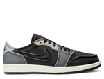 Баскетбольные кроссовки Air Jordan 1 Retro Low OG EX "Black and Smoke Grey"