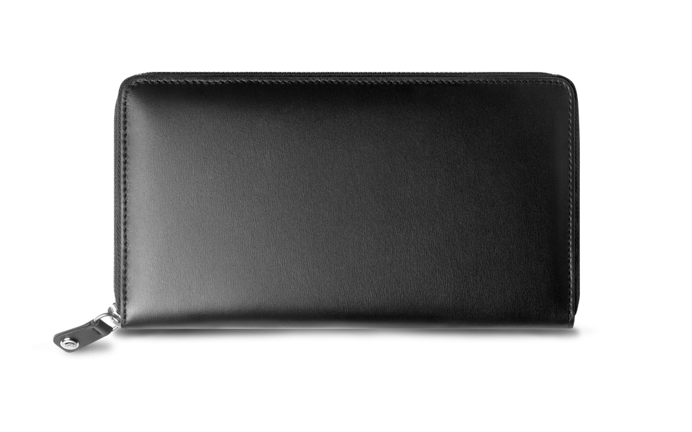 Футляр для паспорта/портмоне Carandache Haute Maroquinerie черный натуральная кожа (6211.009)