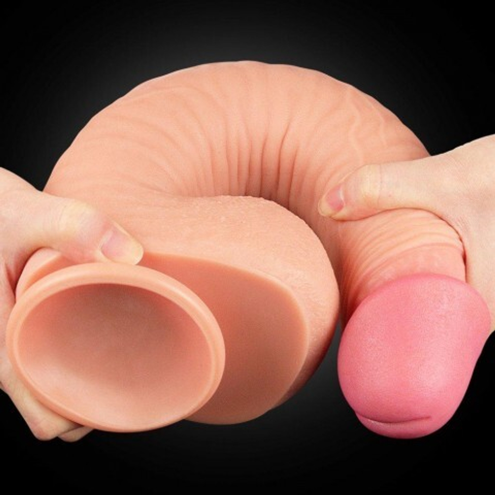 Фаллоимитатор Lovetoy Гигант (30,5×5,3 см) с двойной плотностью