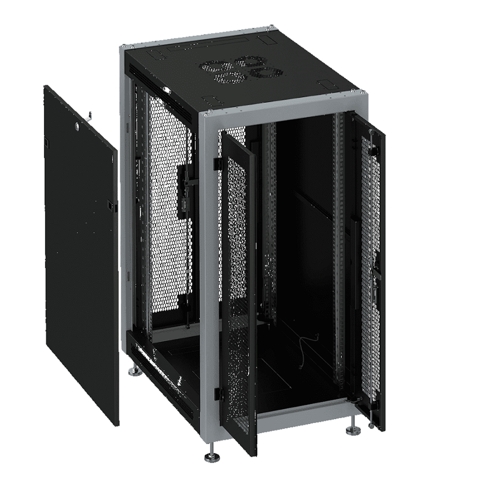 Шкаф напольный 19", 27U SYSMATRIX SL 6627.944