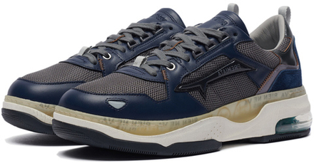 Premiata Drake 106 темно-синие с серым