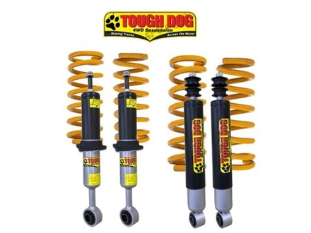 Лифт-комплект Tough Dog для Toyota Land Cruiser 300, перед без нагрузки лифт 40 мм, зад до 300 кг лифт 35 мм