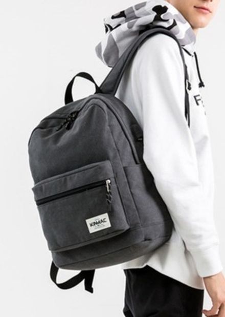 Рюкзак с отделением для ноутбука до 15,6" и USB-портом для зарядки (Серый)