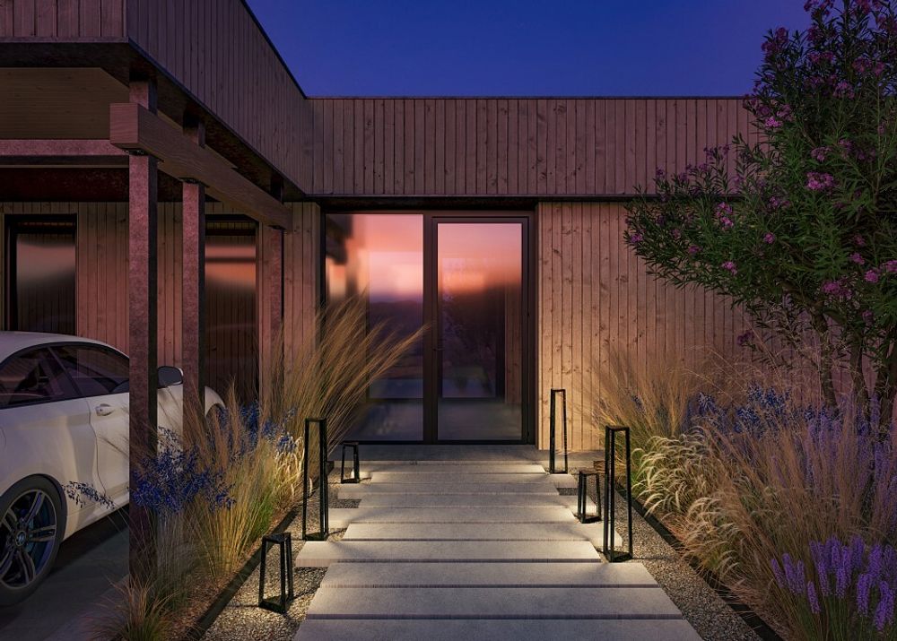 Наземный низкий светильник Maytoni Luft O466FL-L12B3K