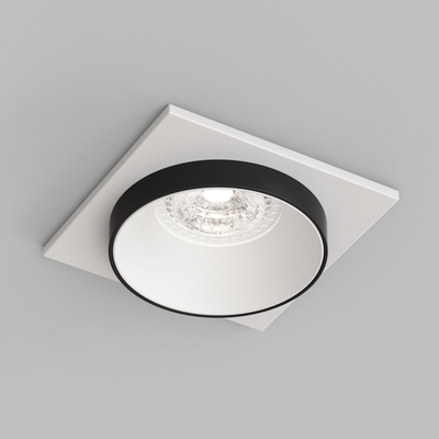 DK2402-BK Встраиваемый светильник, IP 20, 50 Вт, GU10, черный, алюминий