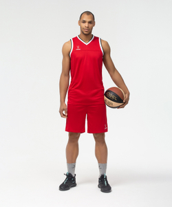 Майка баскетбольная PerformDry Division Star, красный