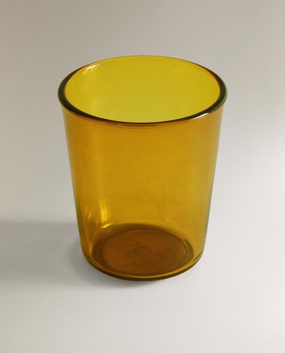 ZARA HOME ДЕТСКИЙ ПРОЗРАЧНЫЙ СТАКАН, ЖЕЛТЫЙ