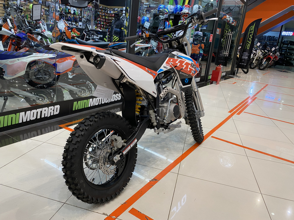 Питбайк YCF BIGY 125MXE-KL1 (эл.стартер, фара) 17/14, 125 cc, 2021 г.