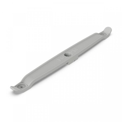 Держатель плоского кабеля двусторонний для прямого монтажа на 12 мест серый Промрукав