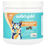 Solid Gold, Pet Pal-Lergy Pro ™, добавка для поддержки аллергии, для собак, с копченым беконом, 120 жевательных таблеток, 216 г (7,6 унции)