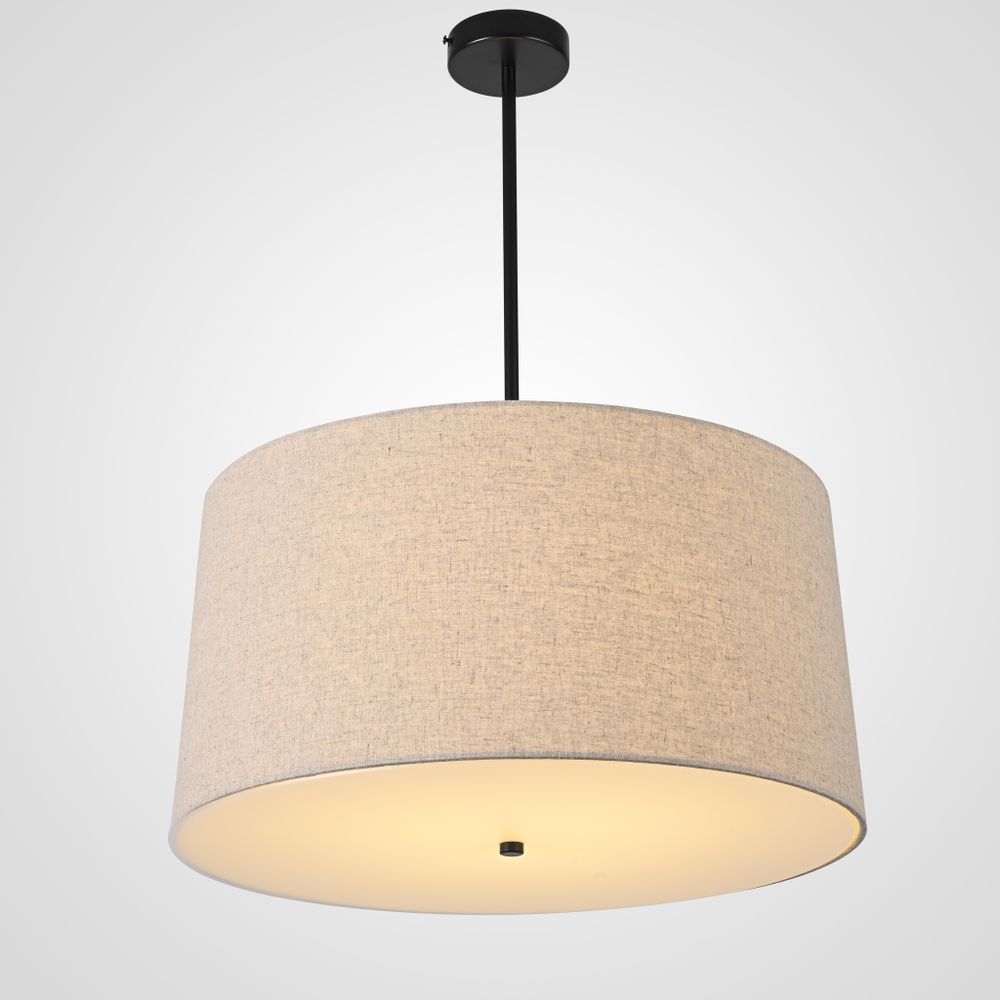 Подвесной светильник RH ROUND Linen Shade Pendant