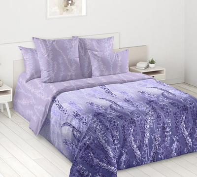 Постельное белье поплин Евроразмер Алексия 1