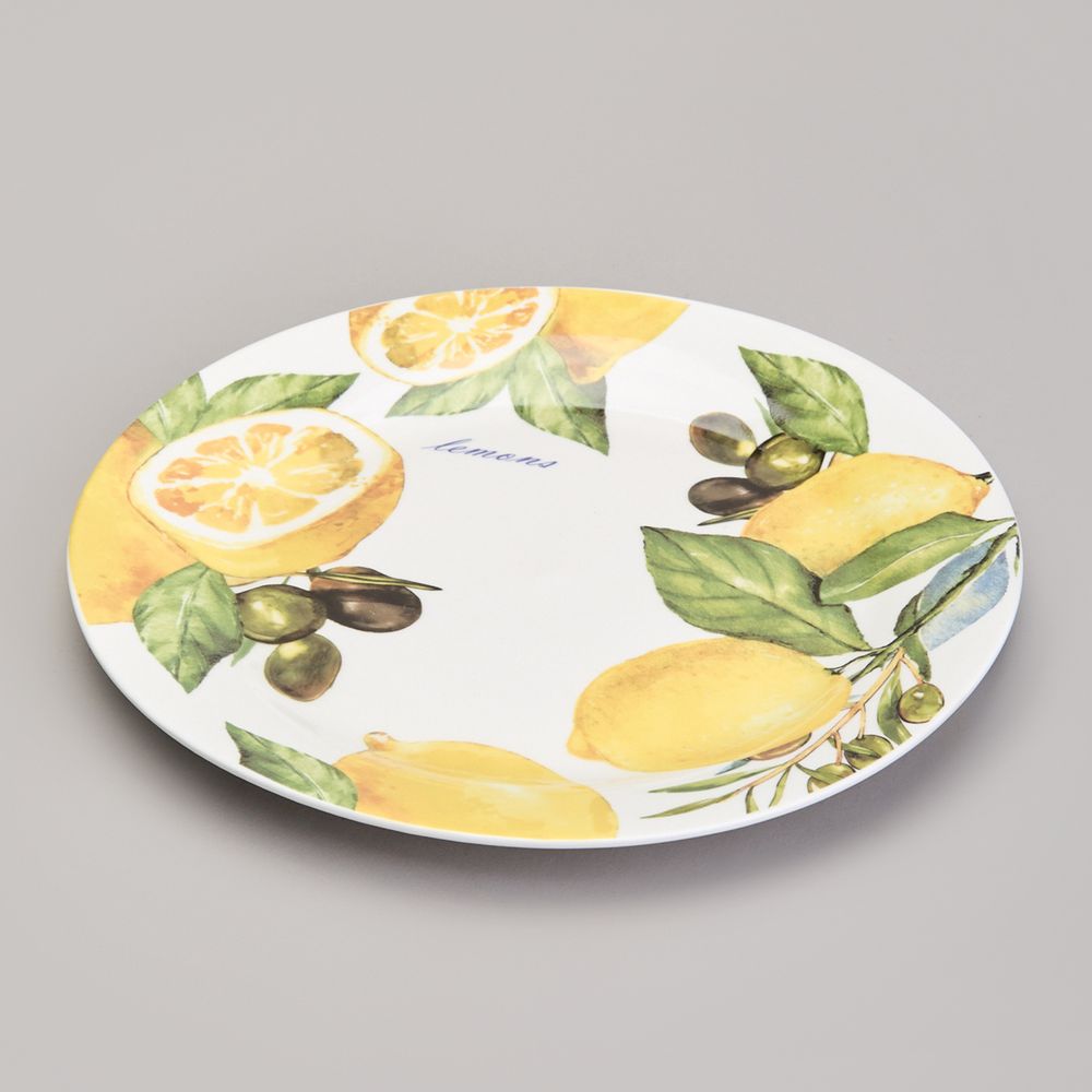 НАБОР ПОСУДЫ ОБЕДЕННЫЙ LEFARD "ЛЕМОН ТРИ" НА 4 ПЕР. 16 ПР. (КОР=2НАБ.)