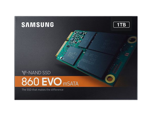 SSD диск Samsung 860 EVO mSATA 1000GB (1TB) MZ-M6E1T0BW