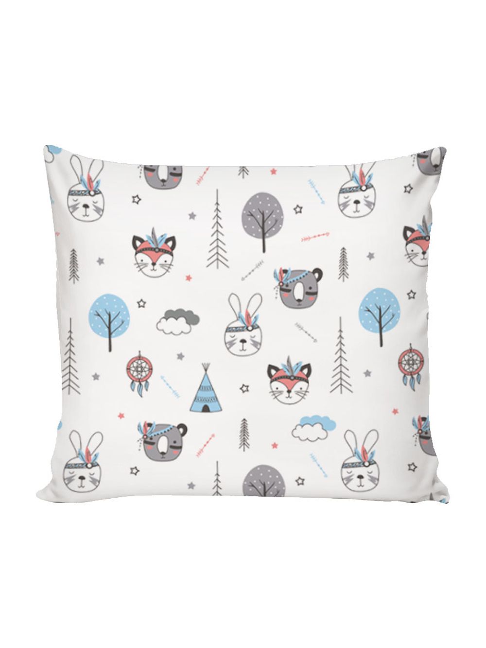 Наволочка 1шт бязь Сказка "Индейцы" 70x70 см