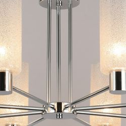 Люстра на штанге ILLUMICO  IL0317-8C-79 CR