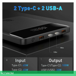 Портативное зарядное устройство Baseus Blade High Power Digital Display Black (PPBL000201)