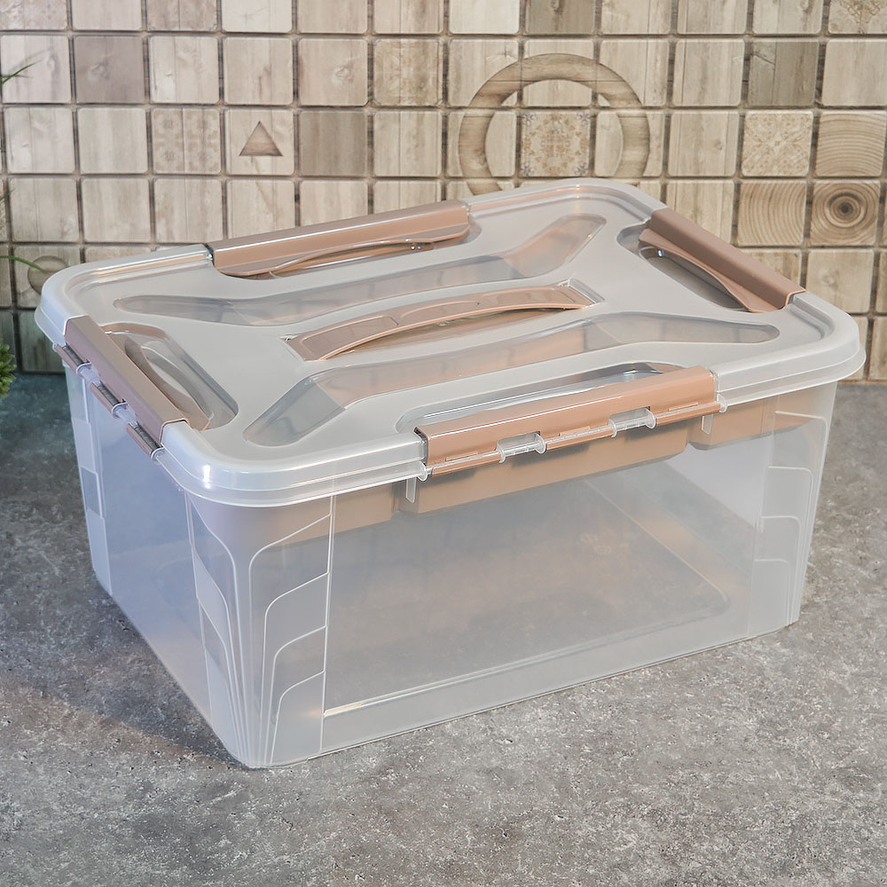 Ящик GRAND BOX 15,3л с замками и органайзером 390*290*180мм