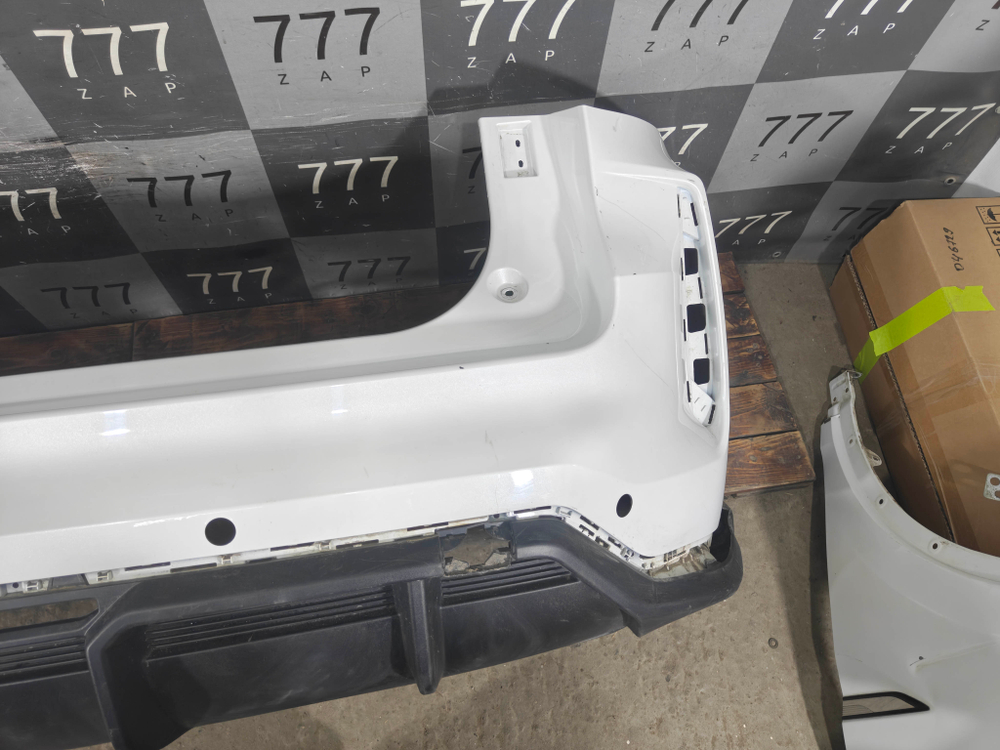 Бампер задний + юбка заднего бампера Haval F7 1, F7x 1 22-24 Б/У Оригинал 2804201XKQ11A