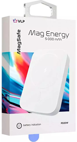 Внешний аккумулятор VLP Mag Energy 5000 мАч белый