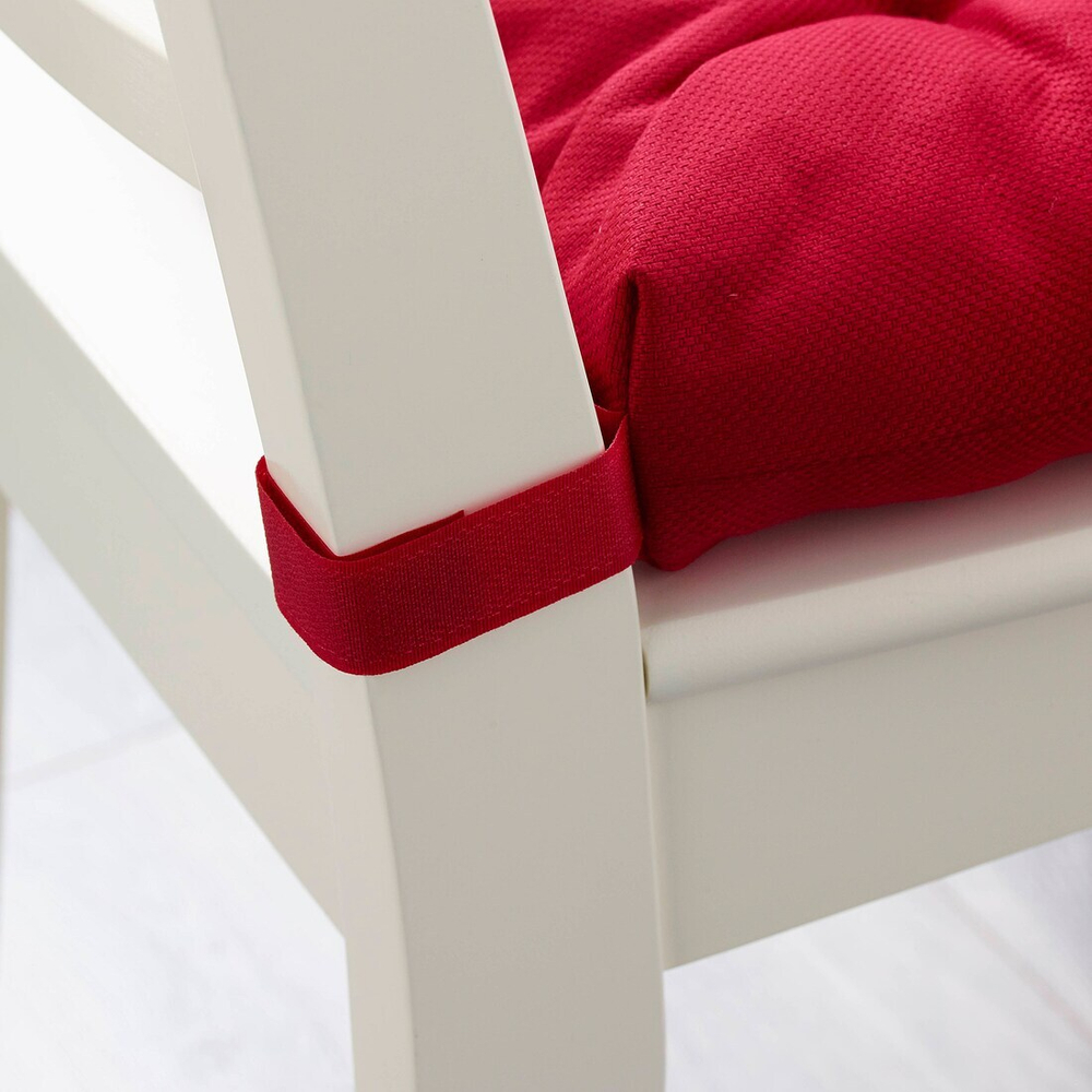 Подушка на стул MALINDA, красный, 40*38*7 см