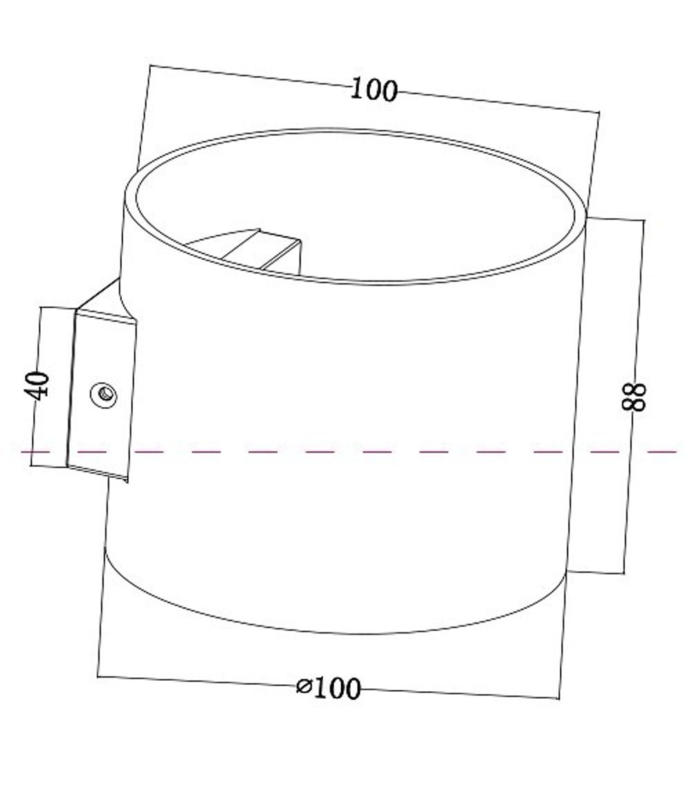 Бра Maytoni Rond C066WL-01B