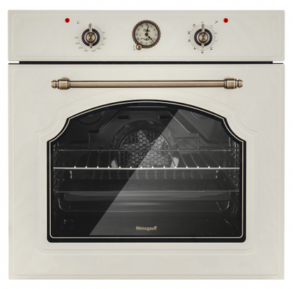 Духовой шкаф Weissgauff EOA 69 OW бежевый