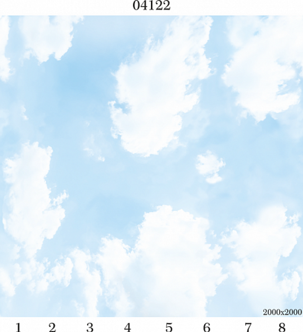 Потолочная панель 3D Panda Небо