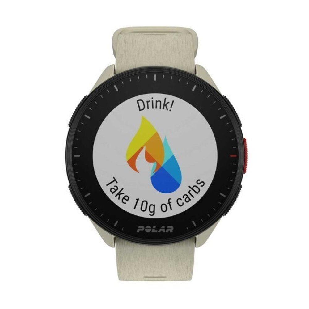 Часы для бега Polar Pacer cloud white*