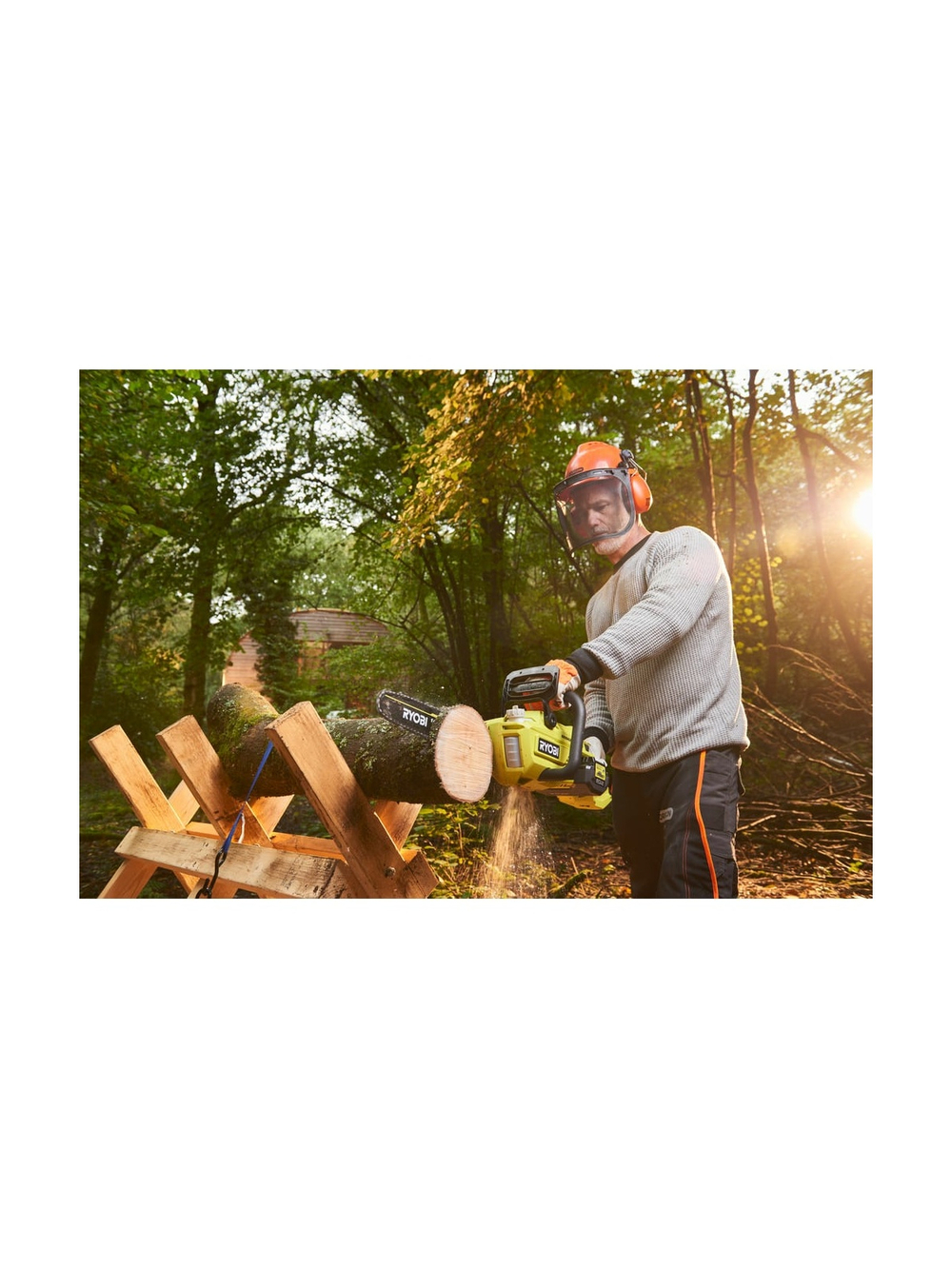 Бесщеточная цепная пила Ryobi MAX POWER RY36CSX35A-0 5133004595