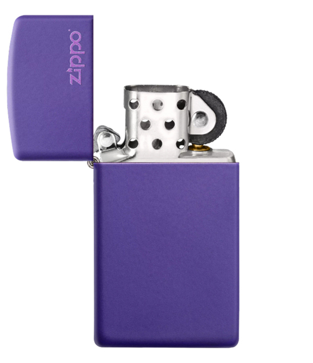 Зажигалка Slim® Purple Matte ZIPPO 1637ZL
