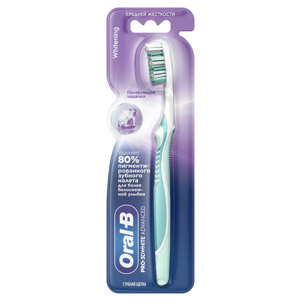 Зубная щетка Oral-B Pro-3D white Advanced