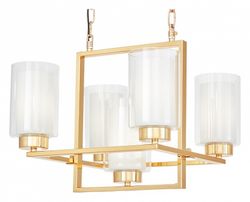 Подвесная люстра LUMINA DECO Lino LDP 1239-5 F.GD