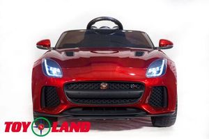 Детский электромобиль Toyland Jaguar F-type Красный фото №2