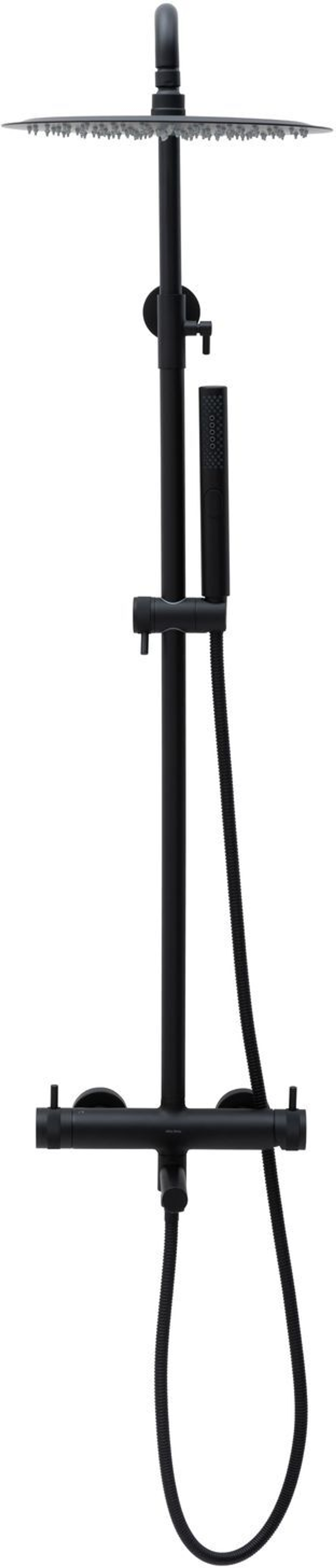 Душевая стойка Allen Brau Priority 5.31A10-31 3 режима, матовый черный