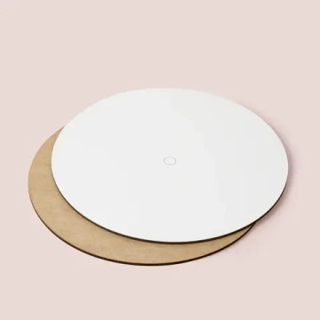 Подложка для торта из ЛХДФ круглая D 28см, s 3мм