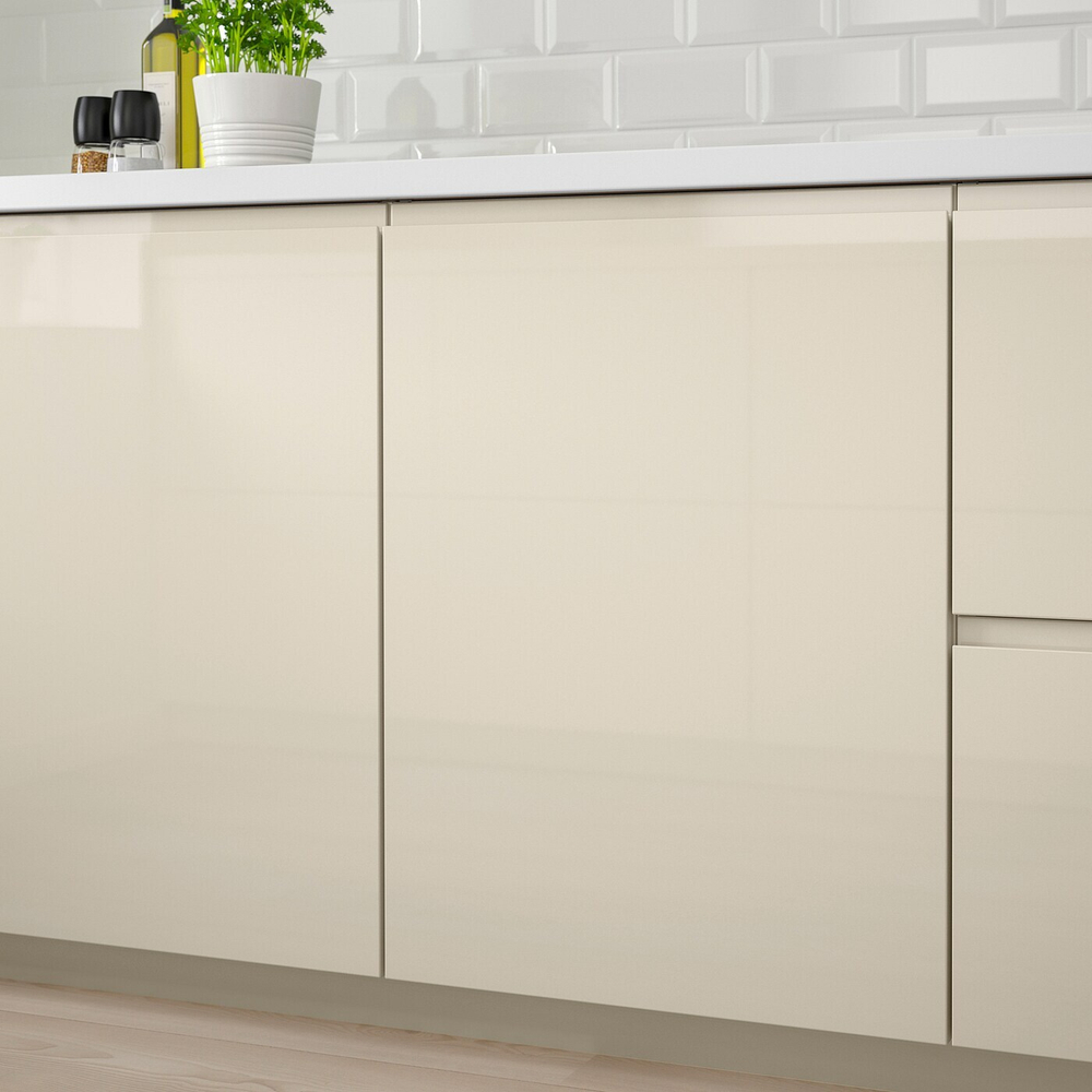 IKEA VOXTORP  (ИКЕА ВОКСТОРП)  -  Дверь, глянцевый светло-бежевый, 40x80 см